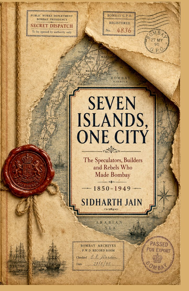 Seven Islands, One City — book cover